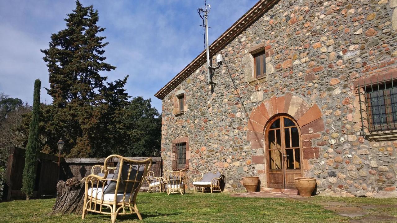 Masia Can Bachs Sant Pere de Vilamajor Exterior foto